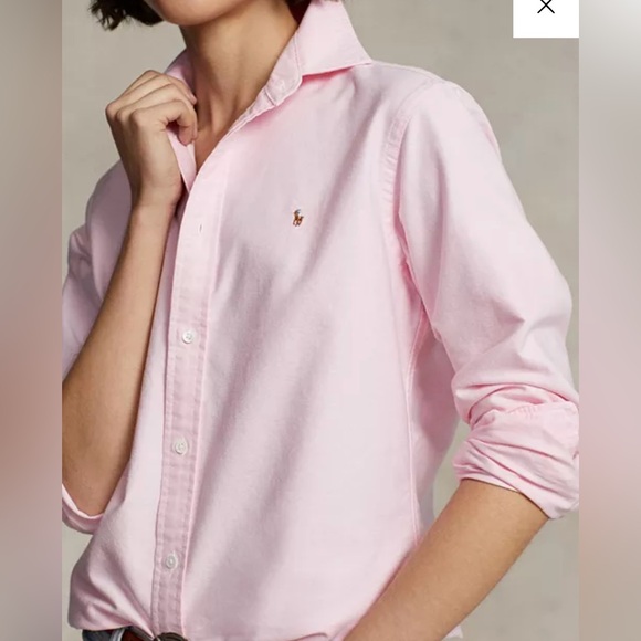 Ralph Lauren Tops - Ralph Lauren Pink Button Down Shirt